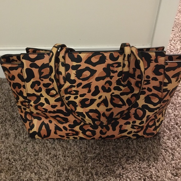 simply southern tote leopard
